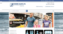 Desktop Screenshot of frommsanta.nl